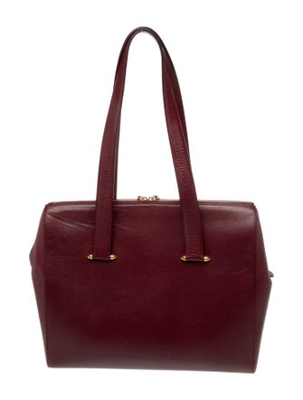 Cartier Saffiano Leather Shoulder Bag