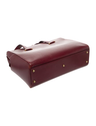 Cartier Saffiano Leather Shoulder Bag