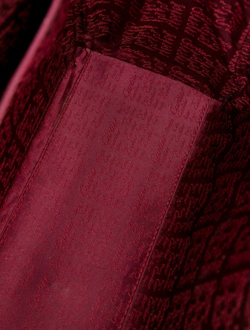 Cartier Saffiano Leather Shoulder Bag