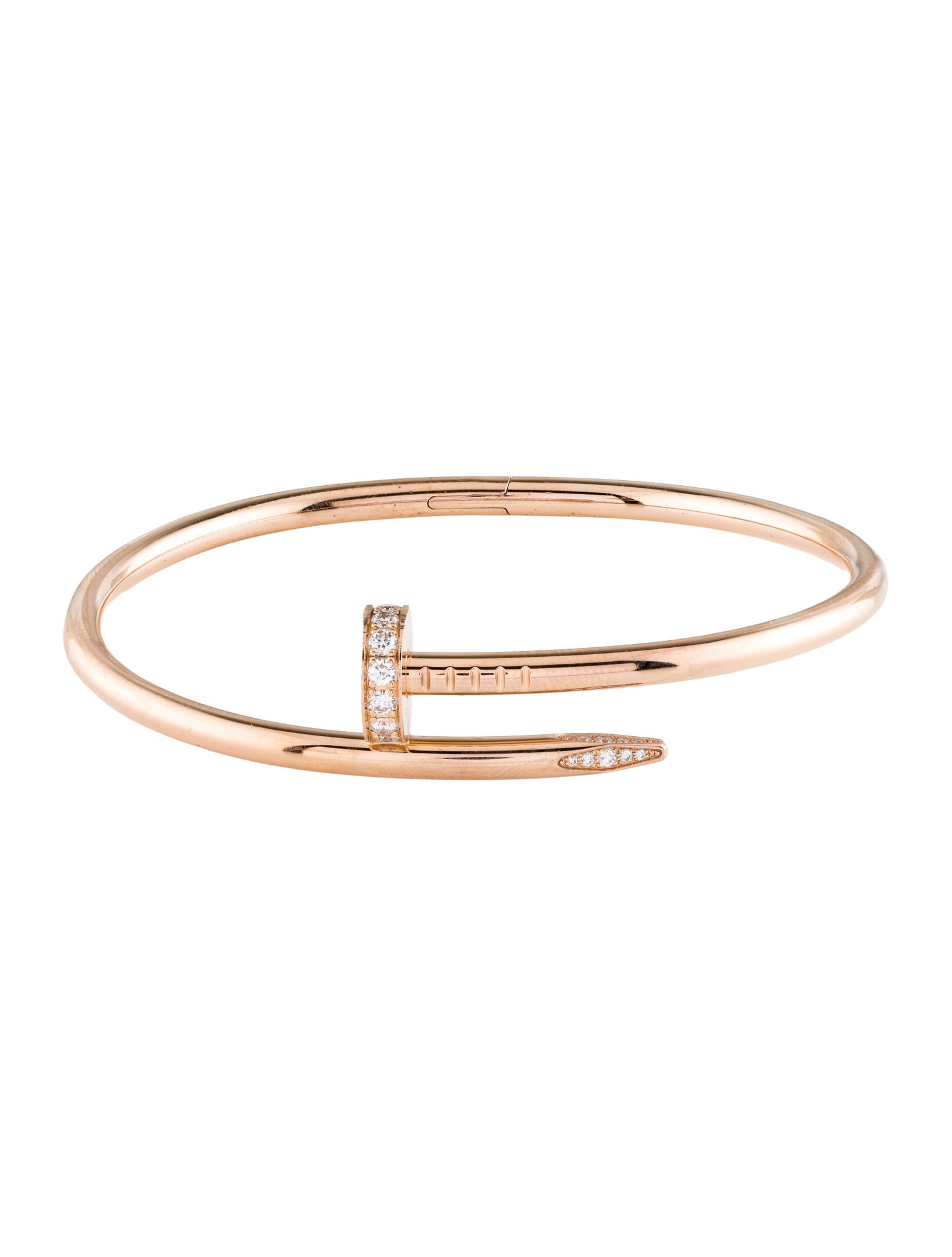 Cartier Juste un Clou Bracelet, Classic Model, Diamonds