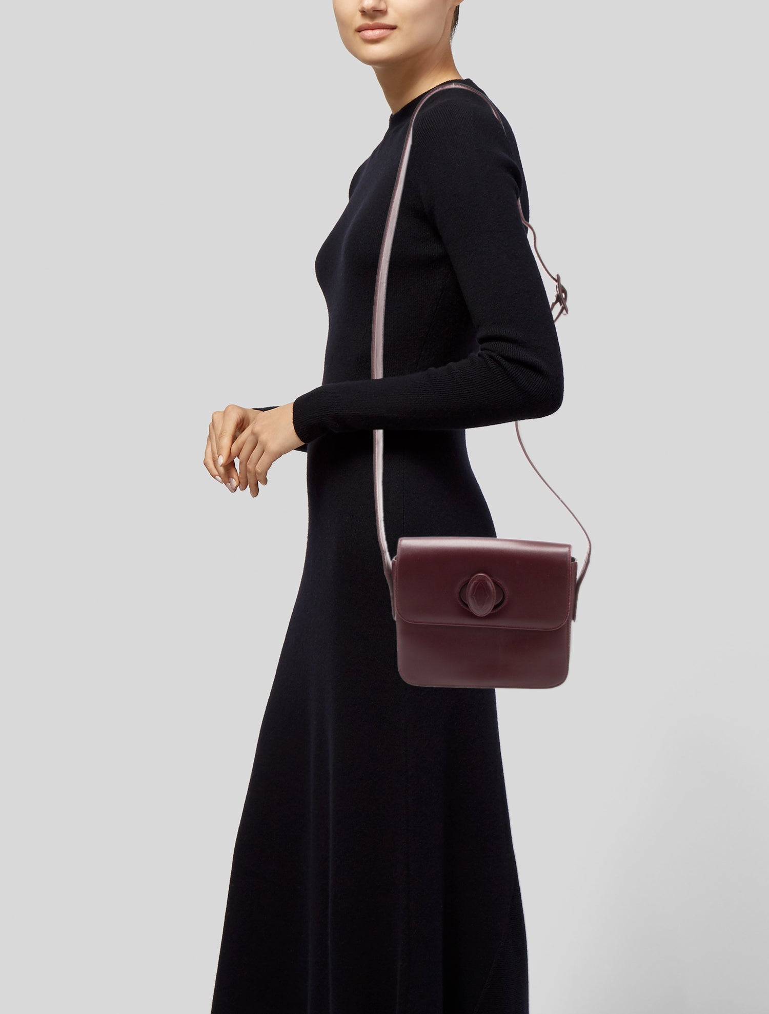 Cartier Leather Crossbody Bag