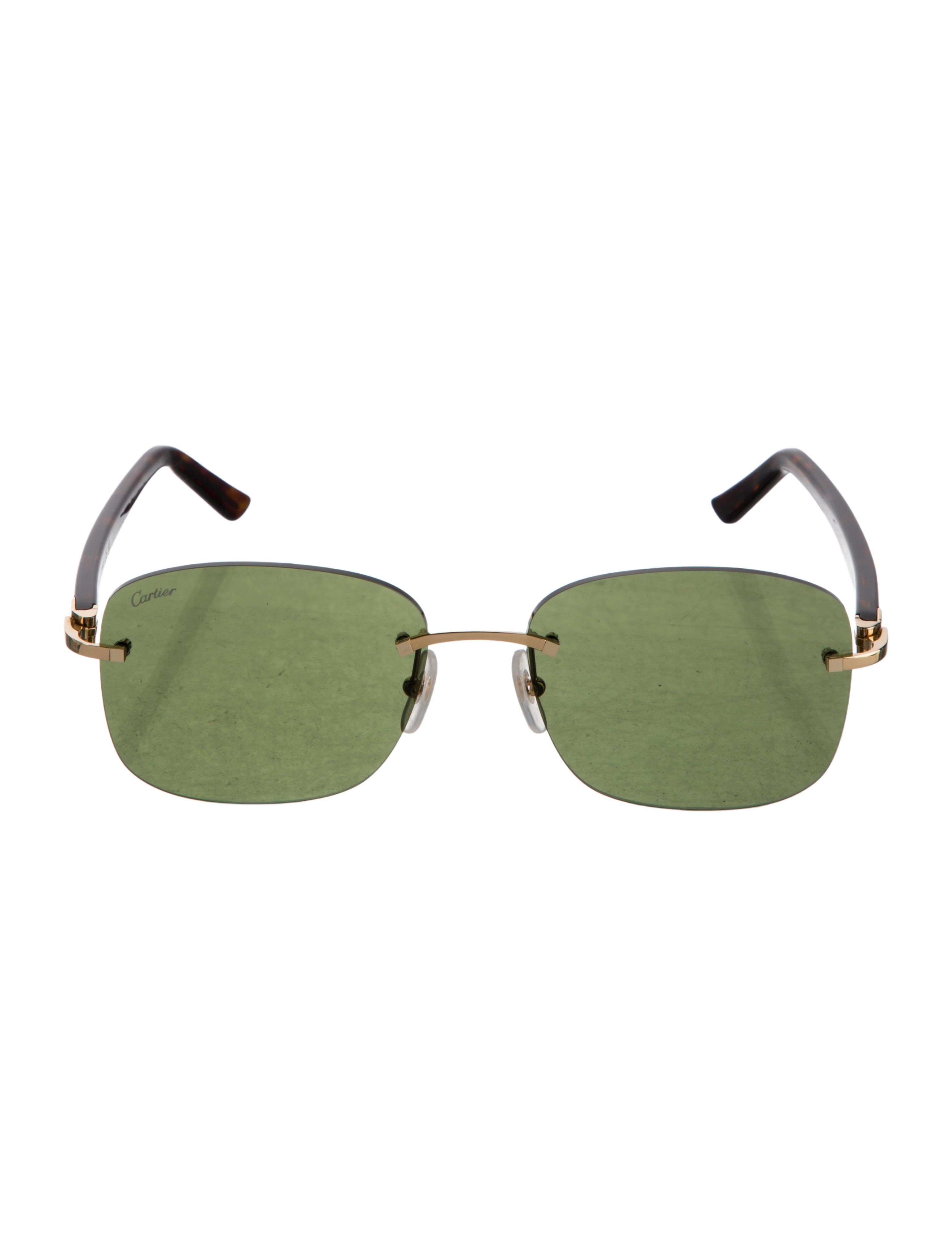 Cartier Square Tinted Sunglasses