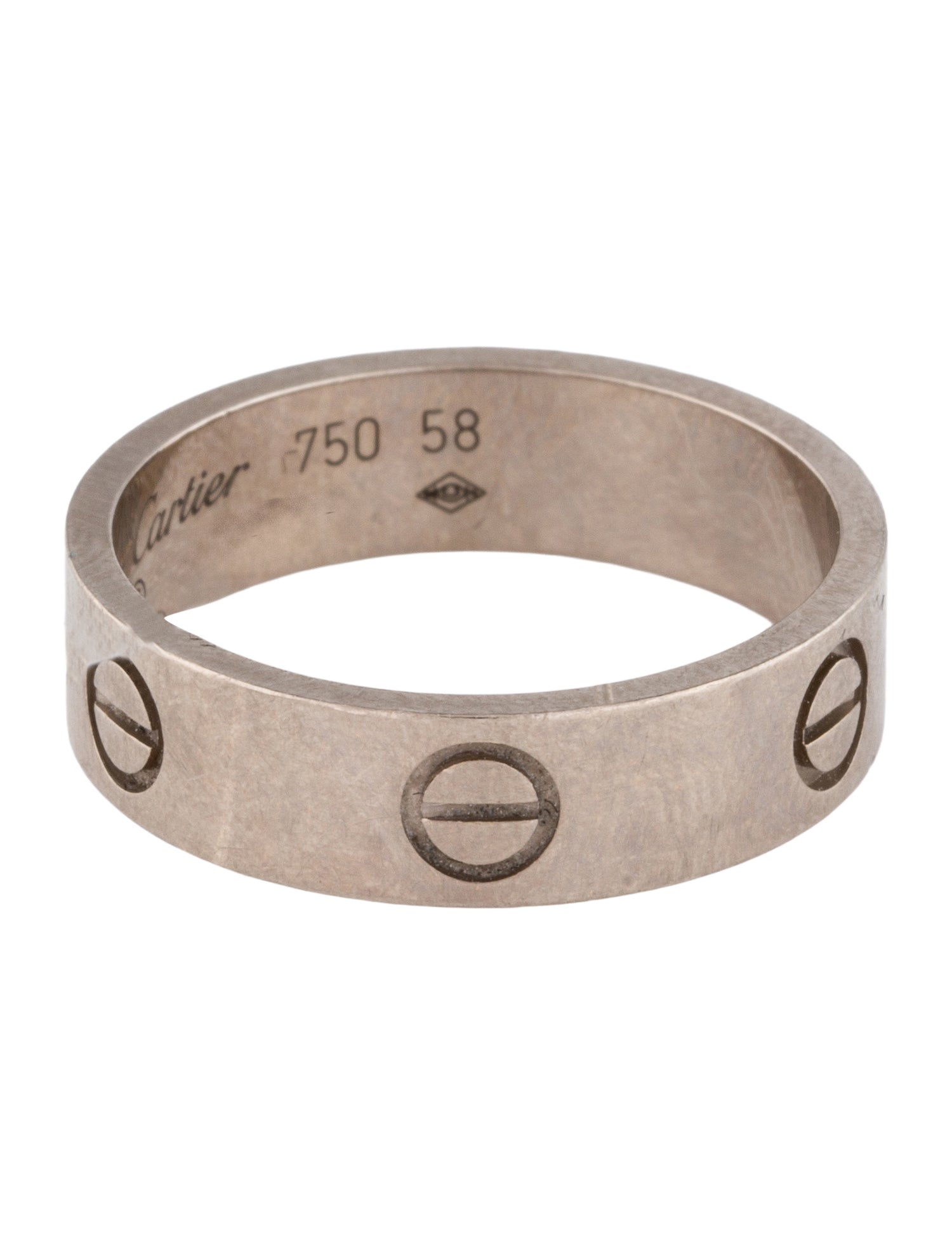 Cartier LOVE Ring, Classic Model