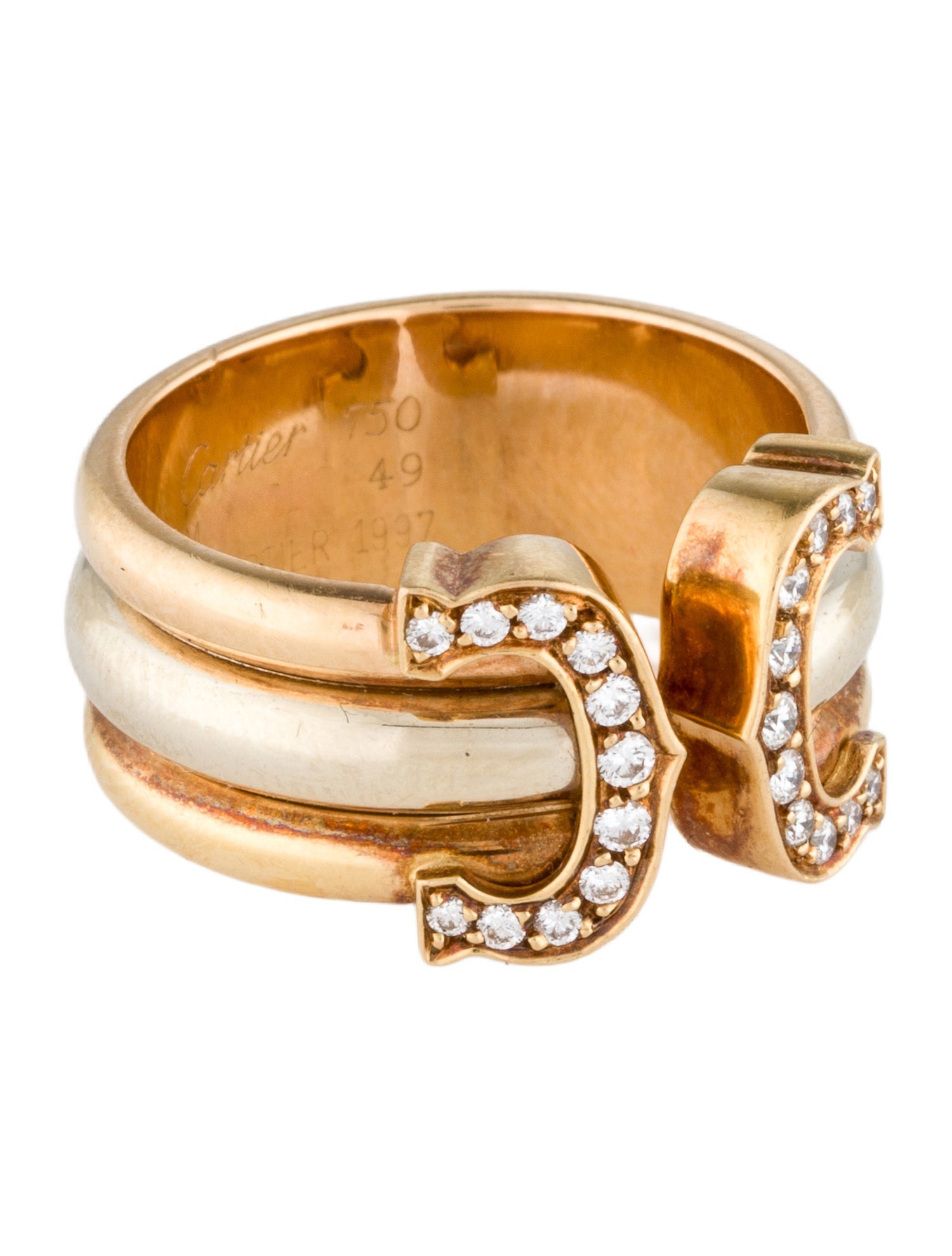 Cartier Vintage Double C de Cartier Band