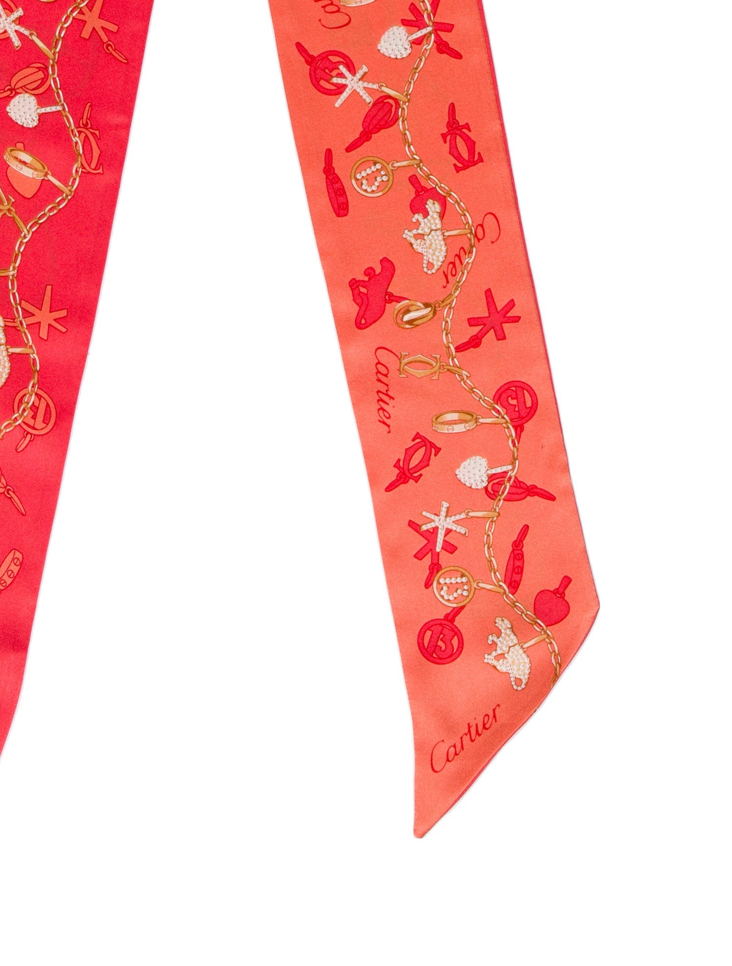 Cartier Silk Printed Scarf