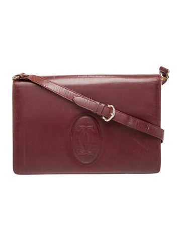 Cartier Luggage and Travel Leather Crossbody Bag