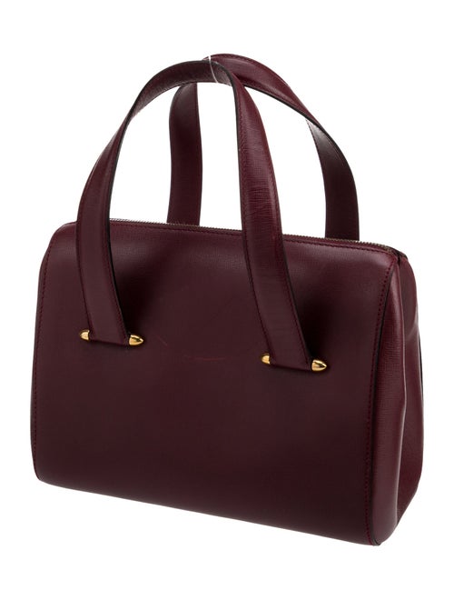Cartier Saffiano Leather Top Handle Bag