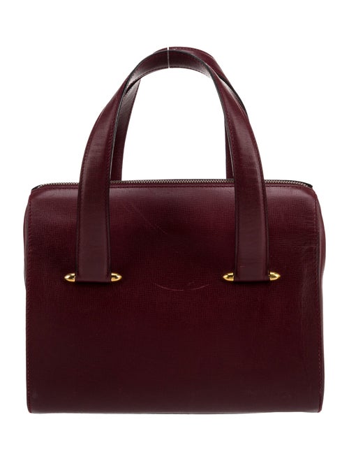 Cartier Saffiano Leather Top Handle Bag