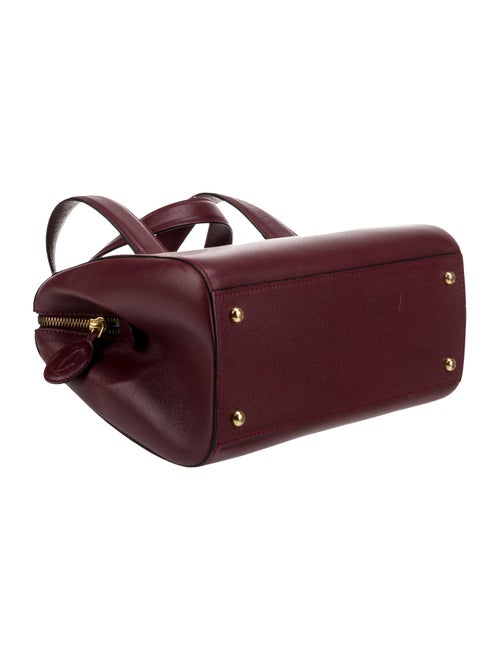 Cartier Saffiano Leather Top Handle Bag