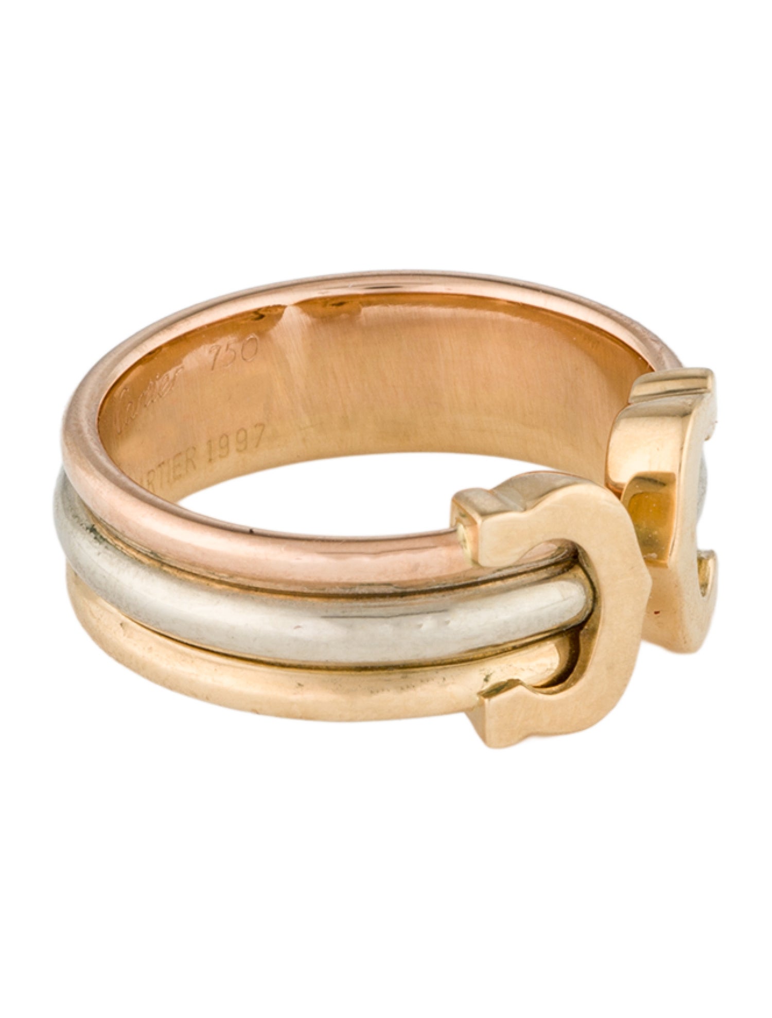 Cartier Vintage C de Cartier Trinity Ring