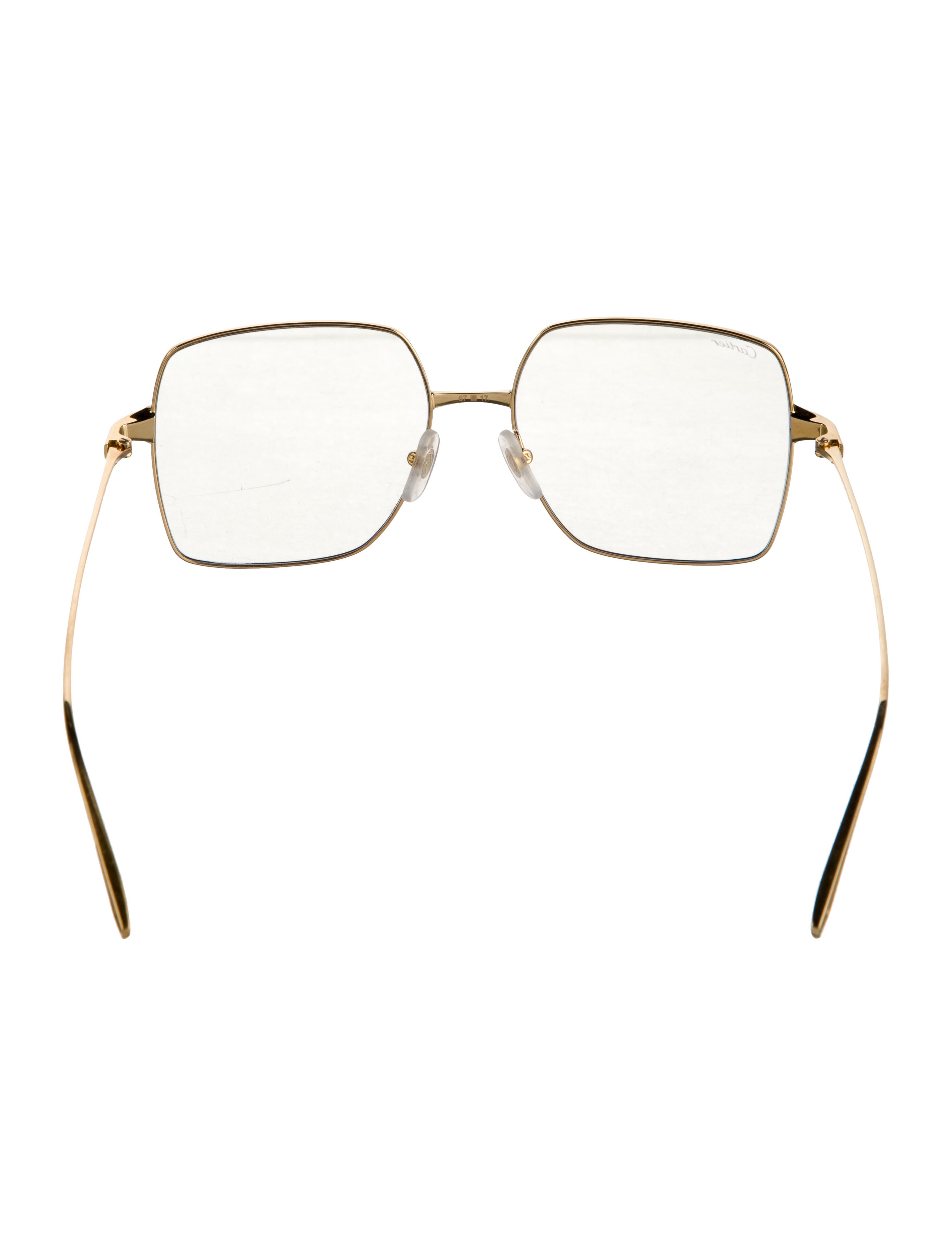 Cartier Santos de Cartier Square Sunglasses