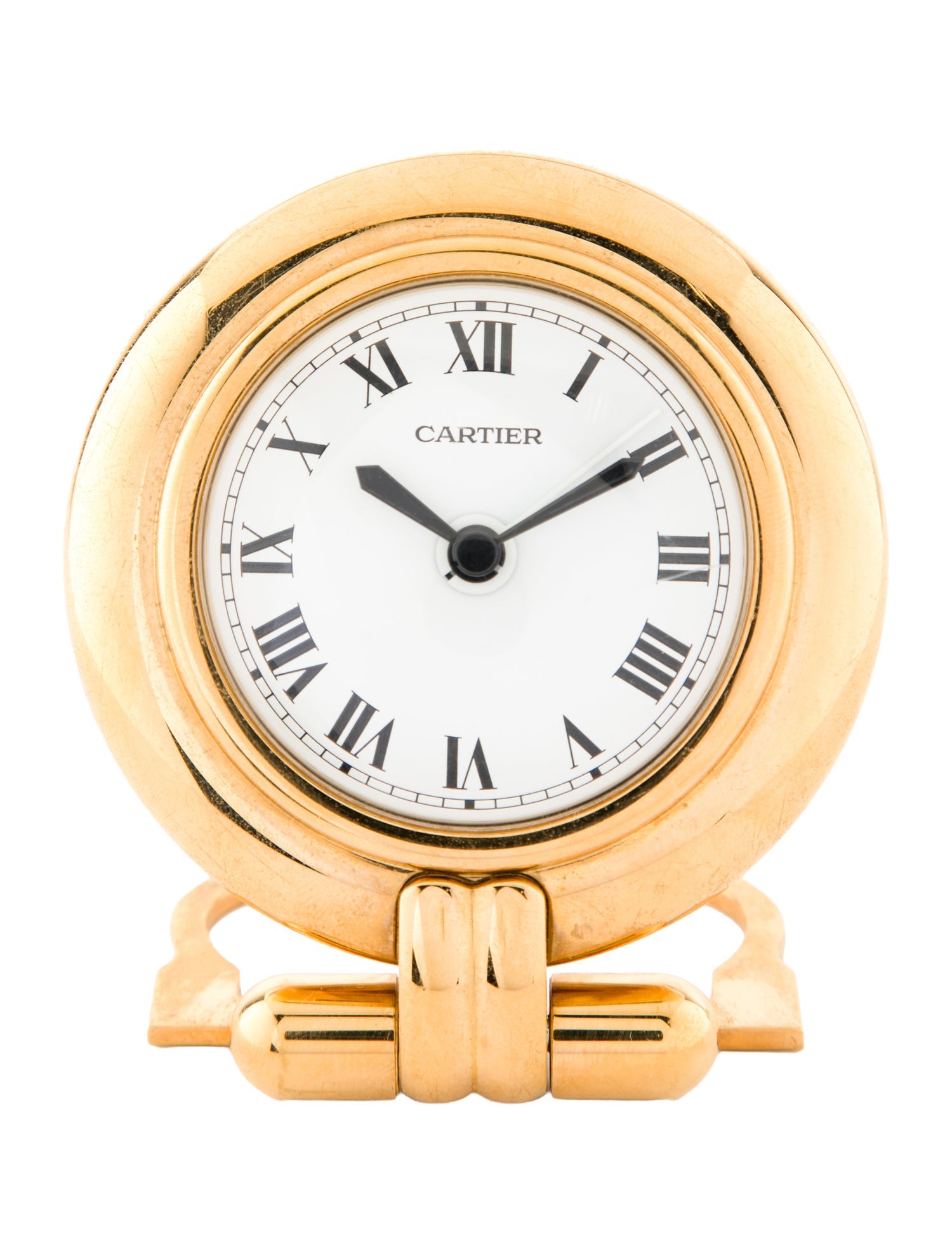 Cartier Colisee Travel Alarm Clock