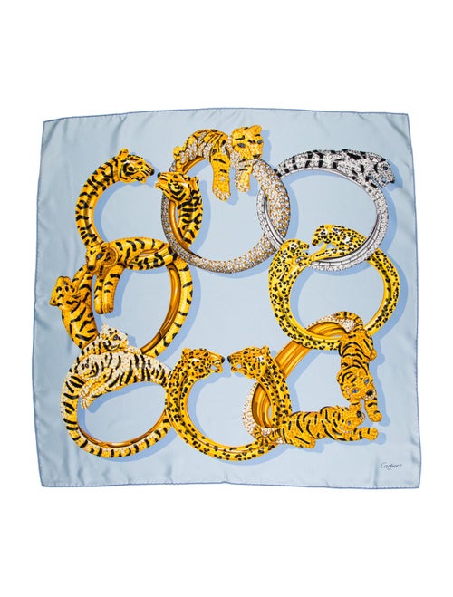 Cartier Silk Printed Scarf