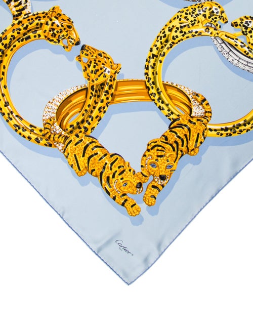 Cartier Silk Printed Scarf