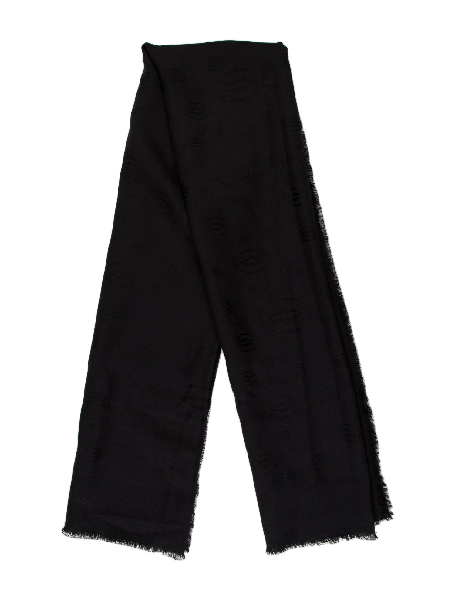 Cartier Silk Striped Scarf