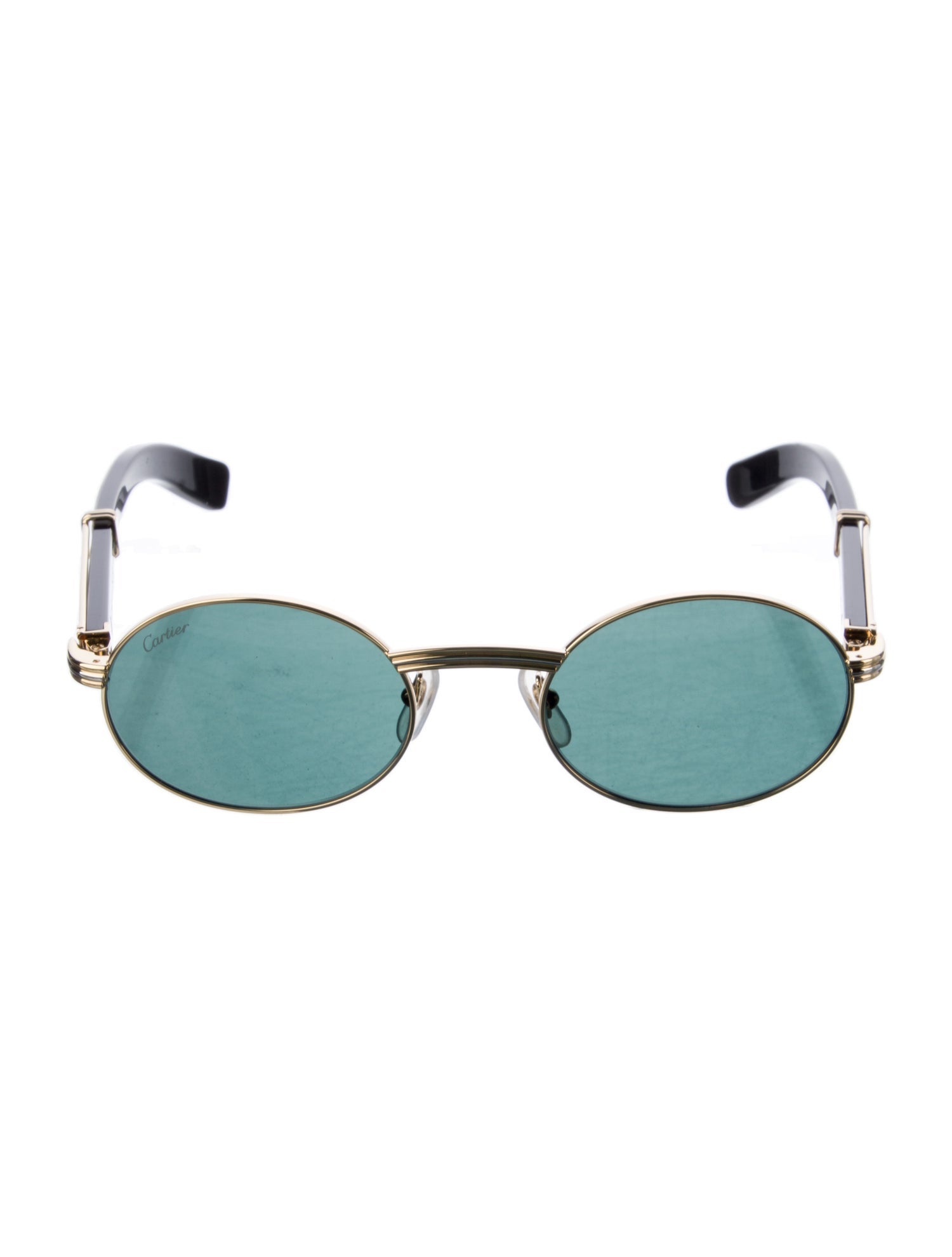 Cartier Genuine Horn Round Sunglasses w/ Tags