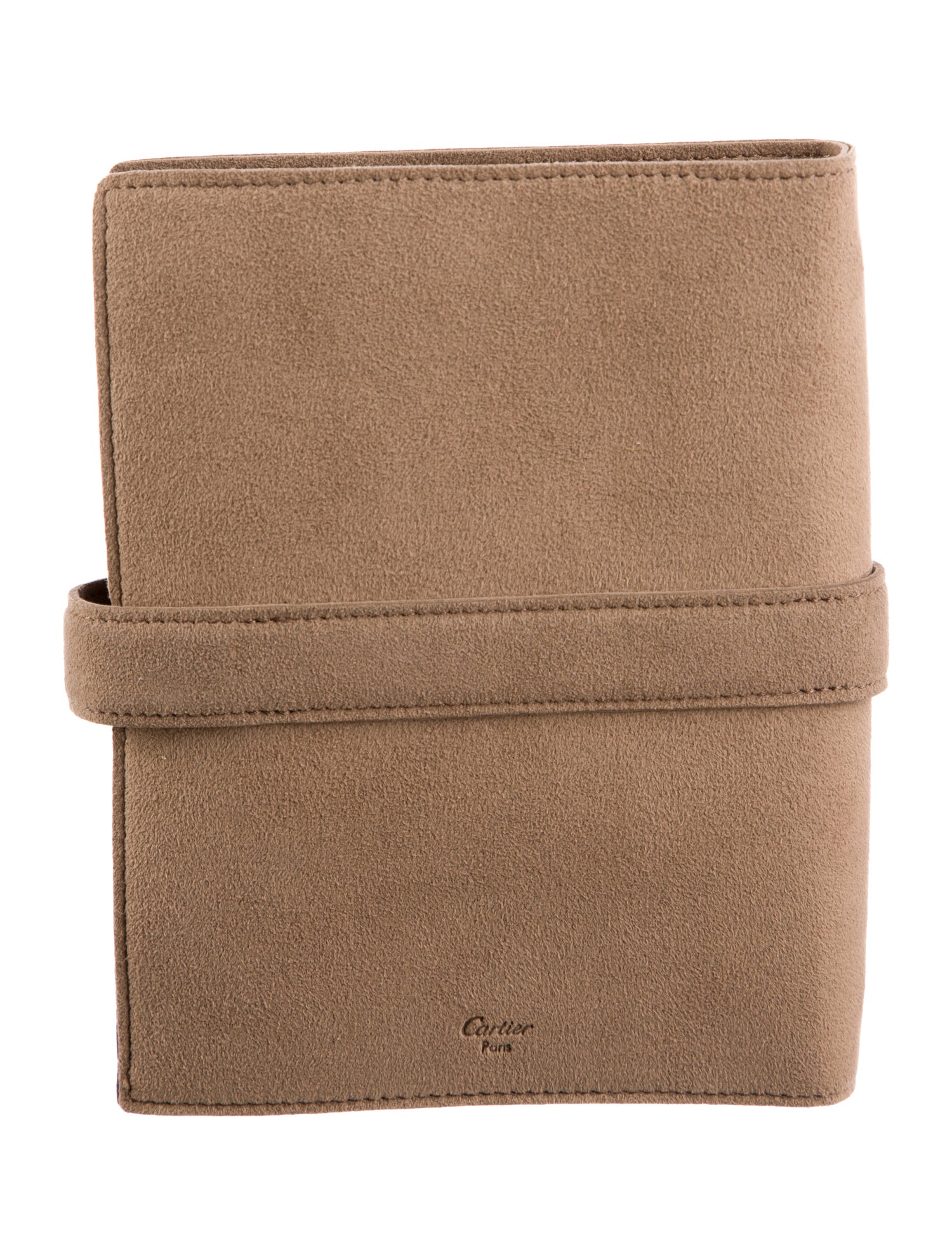 Cartier Women's Suede Accessory Pouch