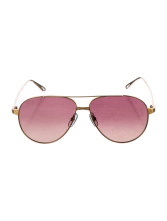 Cartier Santos de Cartier Aviator Sunglasses