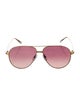 Cartier Santos de Cartier Aviator Sunglasses