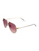Cartier Santos de Cartier Aviator Sunglasses