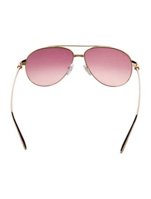 Cartier Santos de Cartier Aviator Sunglasses