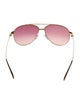 Cartier Santos de Cartier Aviator Sunglasses