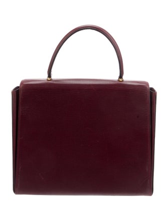 Cartier Leather Top Handle Bag
