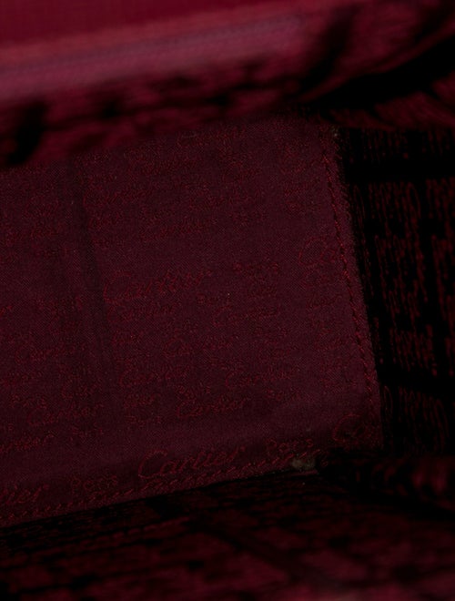 Cartier Leather Top Handle Bag