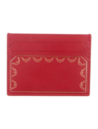 Cartier Leather Printed Card Holder