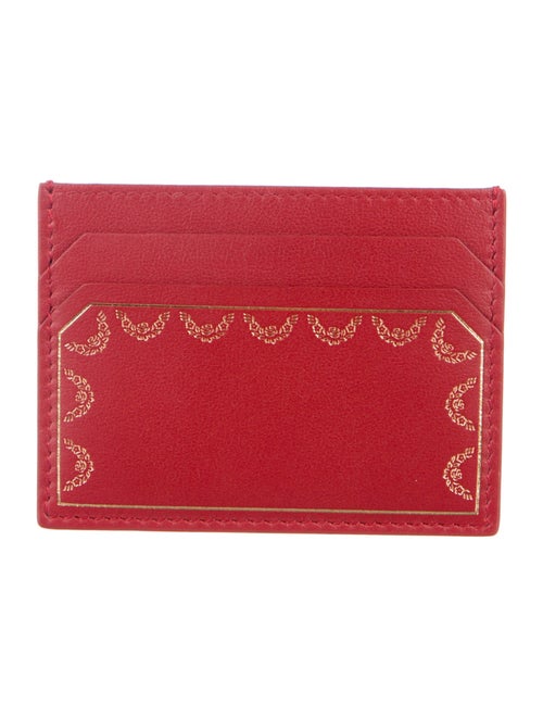 Cartier Leather Printed Card Holder