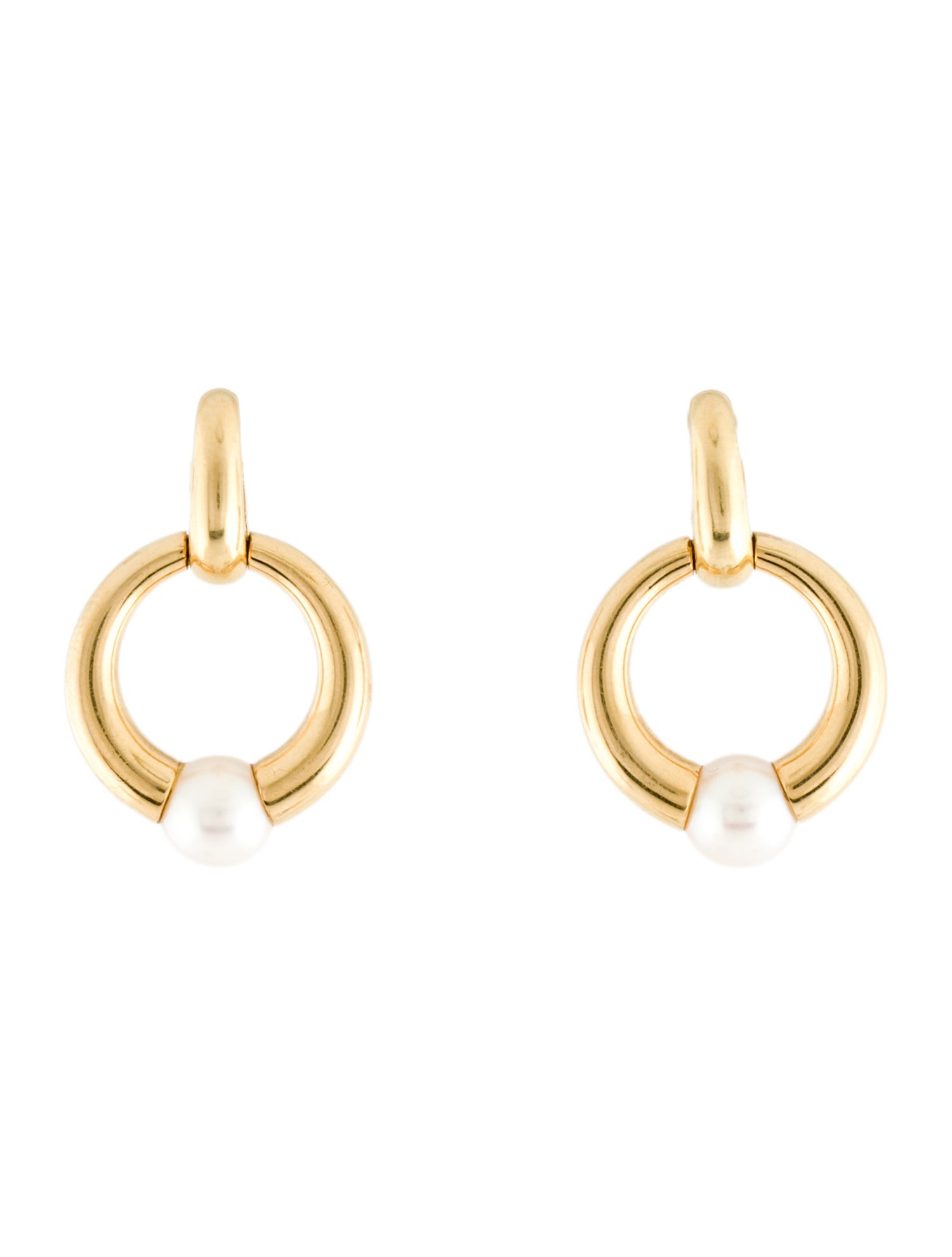Cartier Vintage Pearl Earrings
