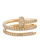 Cartier Juste un Clou Ring, Double Half-Paved