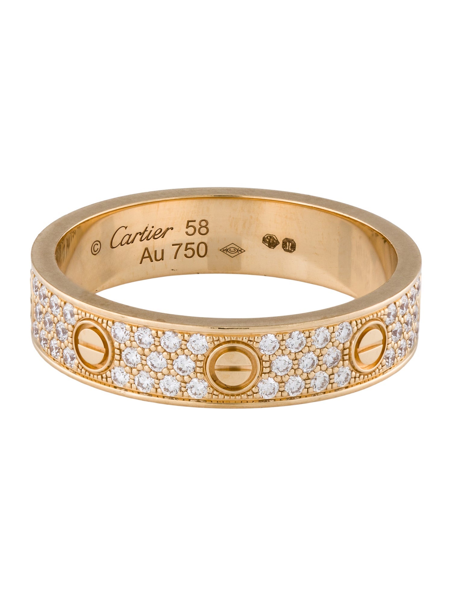 Cartier Diamond LOVE Ring, Small Model