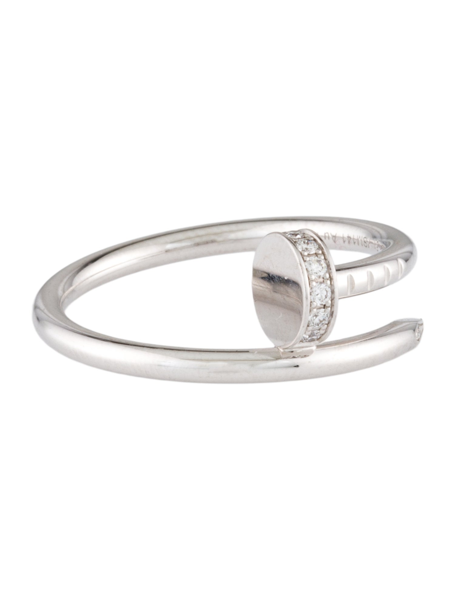 Cartier Juste un Clou Ring, Small Model, Diamonds