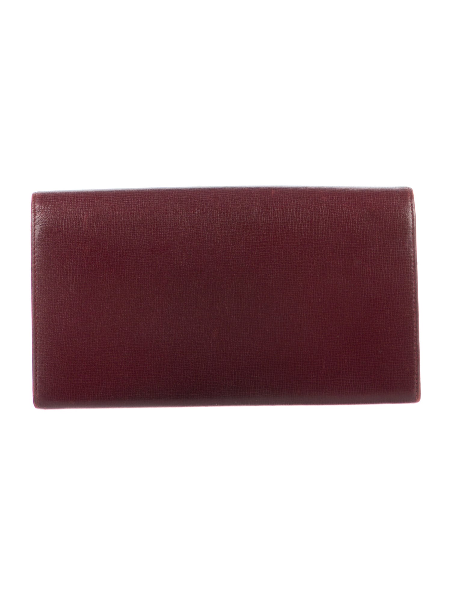 Cartier Leather Continental Wallet