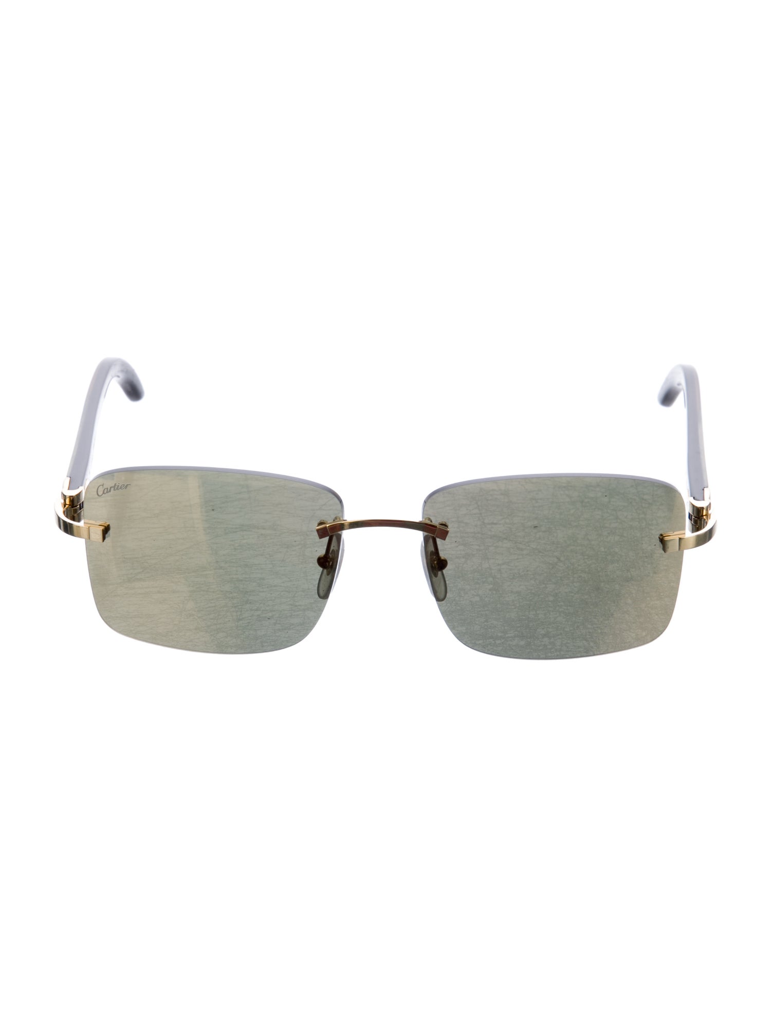 Cartier Square Tinted Sunglasses