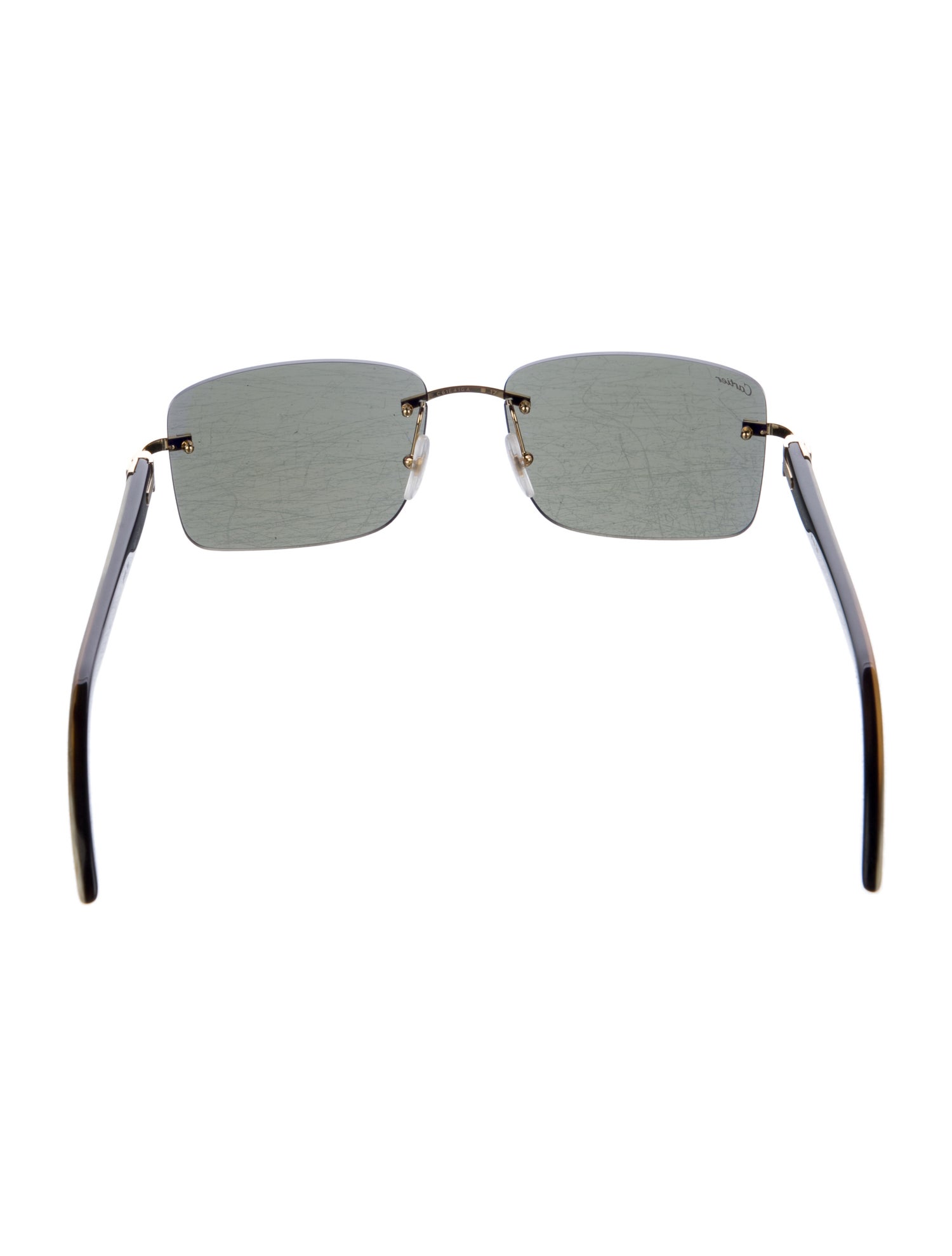 Cartier Square Tinted Sunglasses