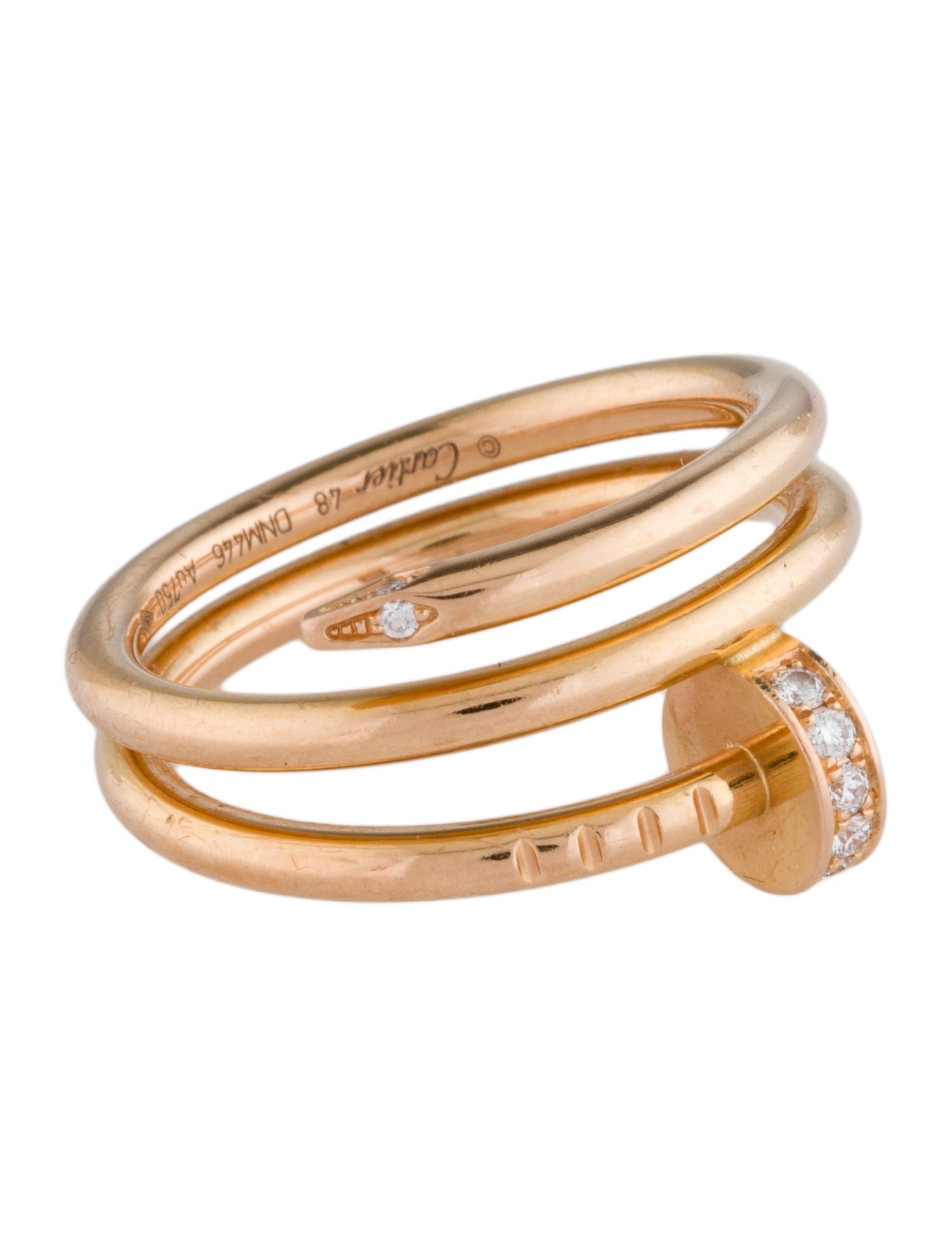 Cartier Diamond Juste un Clou Ring, Double