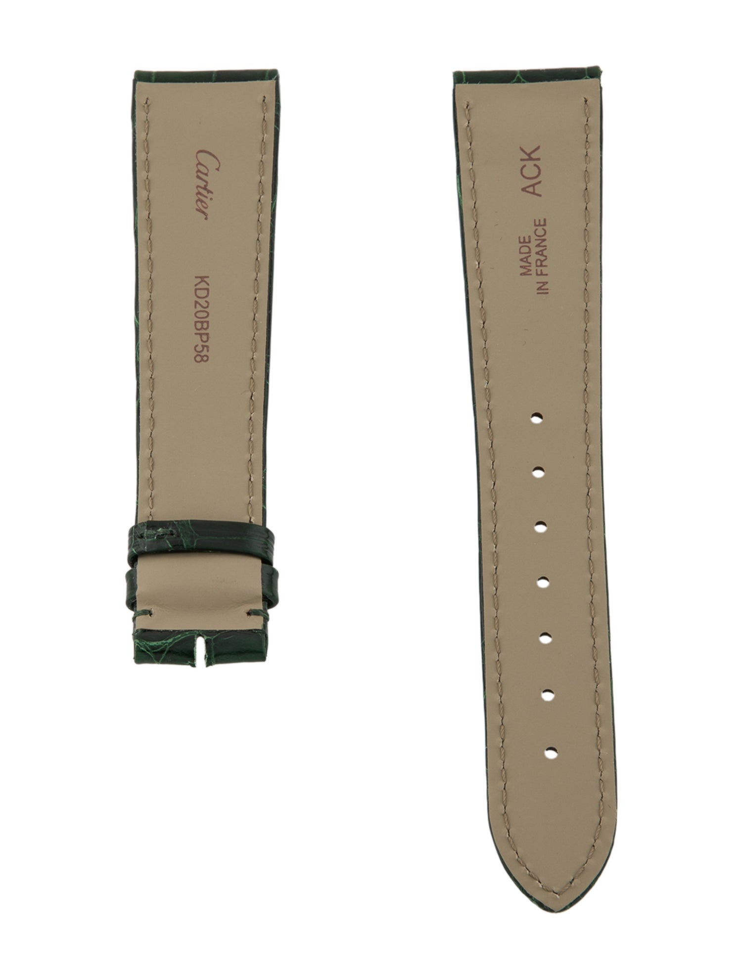 Cartier 19mm Alligator Watch Strap