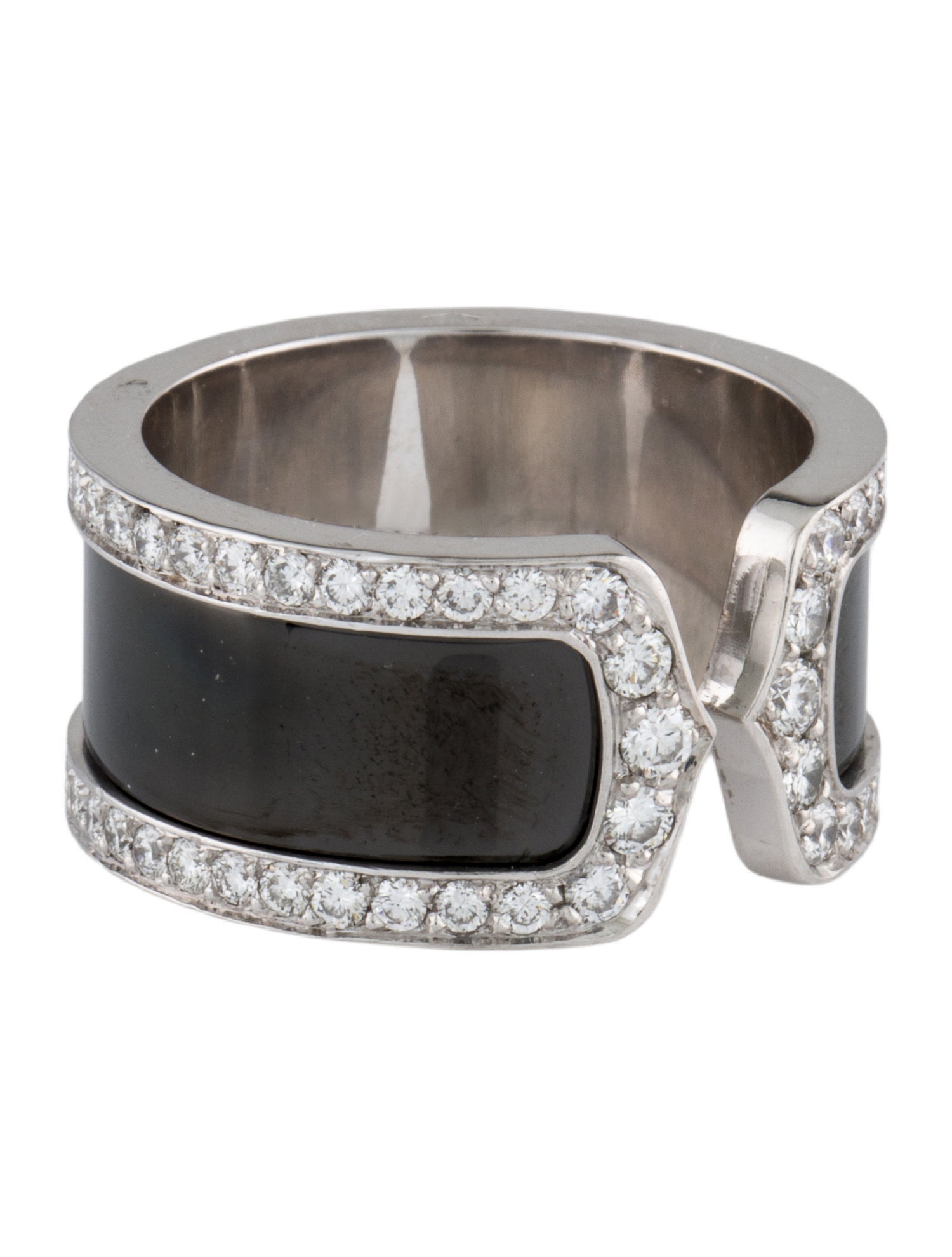 Cartier Diamond Double C de Cartier Ring