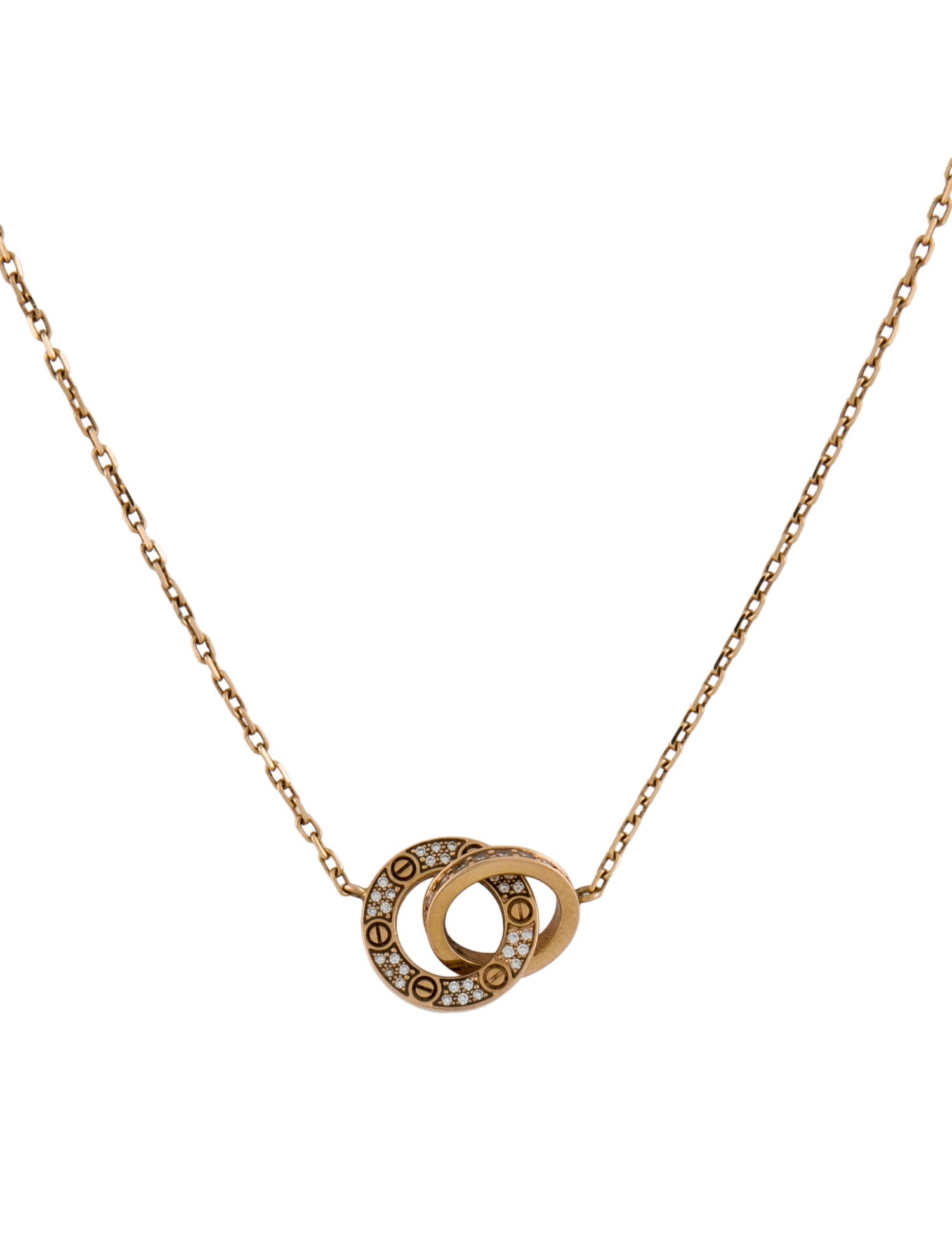 Cartier LOVE Pendant Necklace, Paved