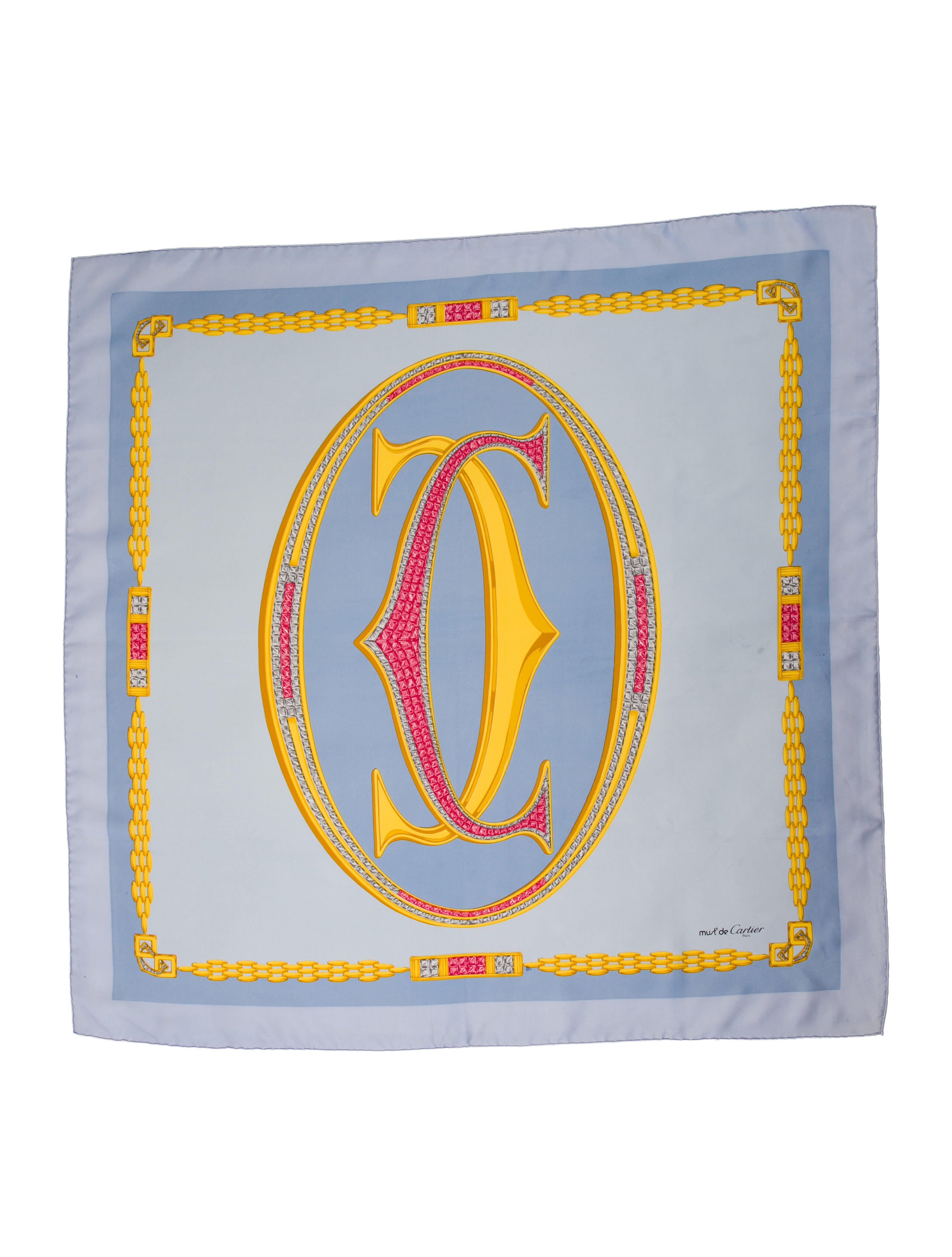 Cartier Silk Printed Scarf