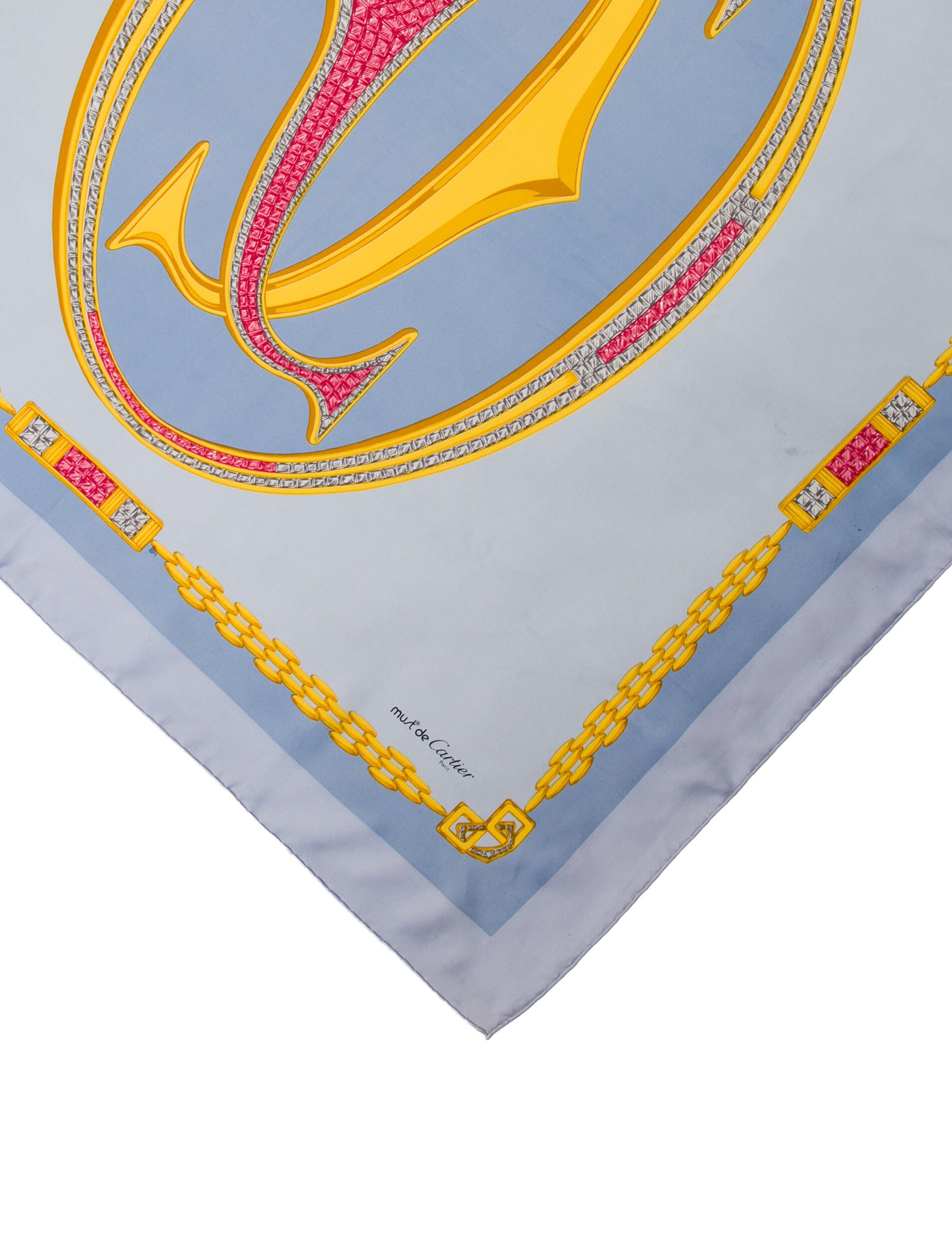 Cartier Silk Printed Scarf