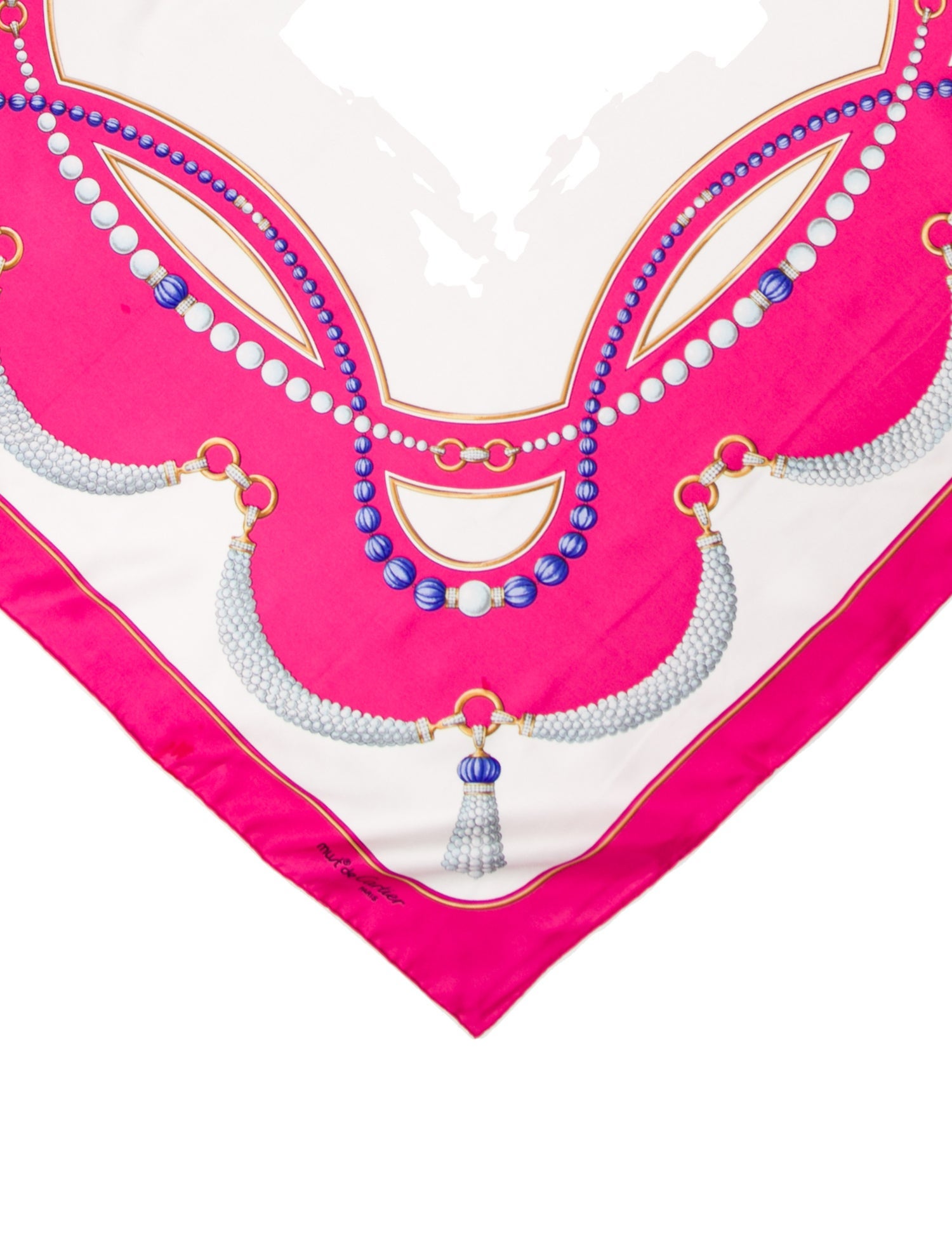 Cartier Silk Printed Scarf