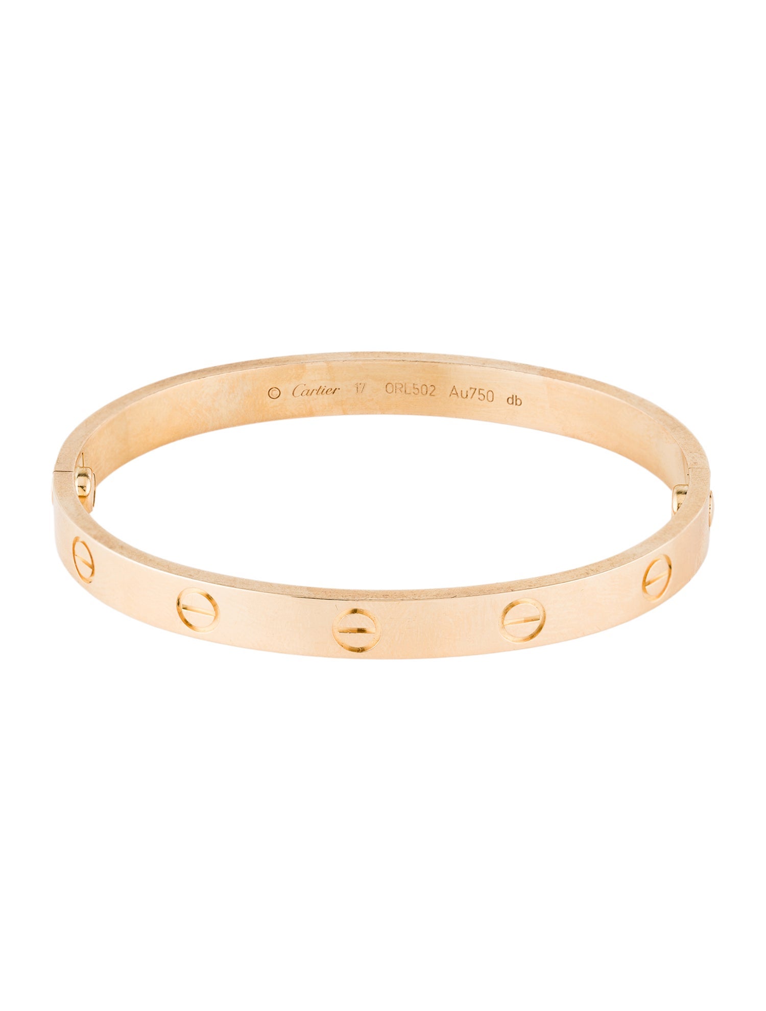 Cartier LOVE Bracelet, Classic Model