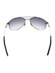 Cartier Limited Edition Santos Dumont Aviator Sunglasses