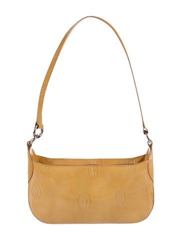 Cartier Shoulder Bags Patent Leather Bag Vintage