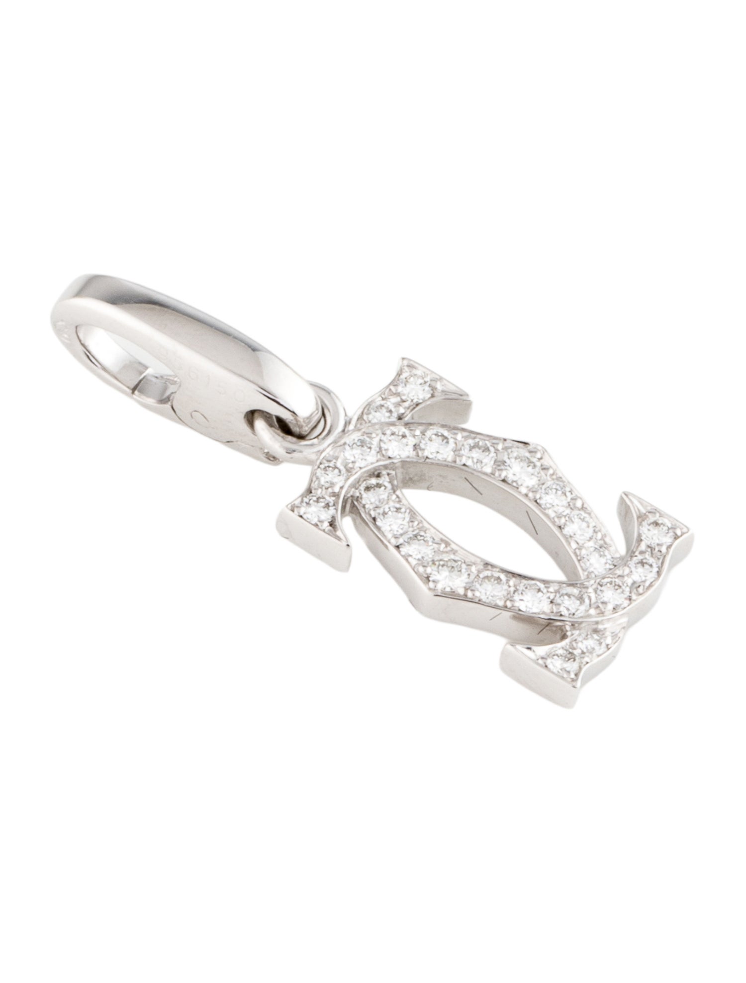 Cartier Diamond Double C Decor Charm