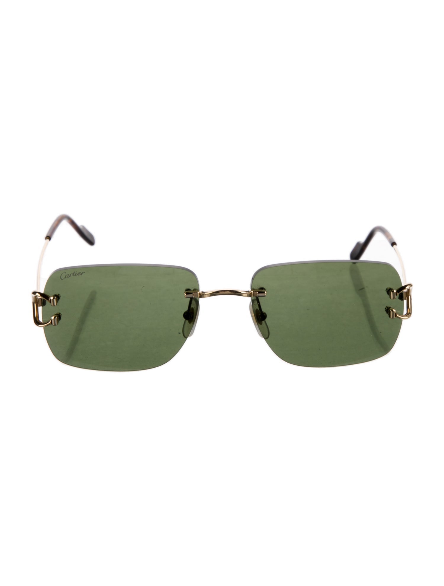 Cartier C Decor Square Sunglasses