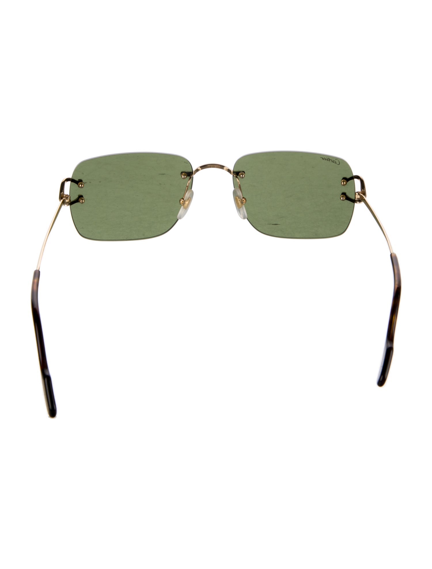 Cartier C Decor Square Sunglasses